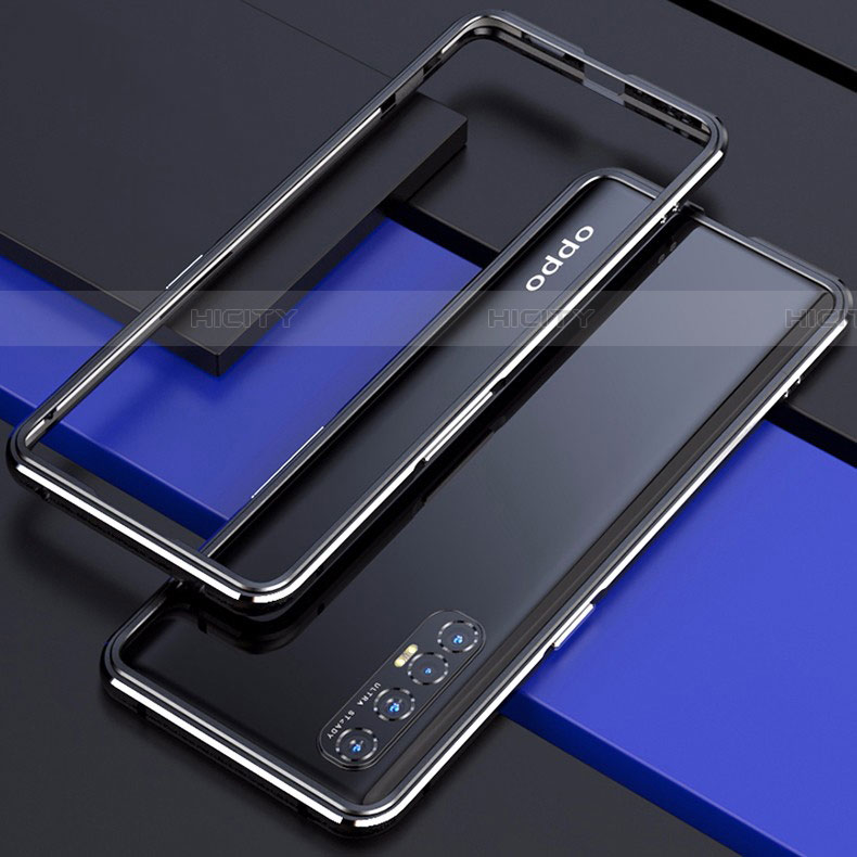 Handyhülle Hülle Luxus Aluminium Metall Rahmen Tasche für Oppo Reno3 Pro