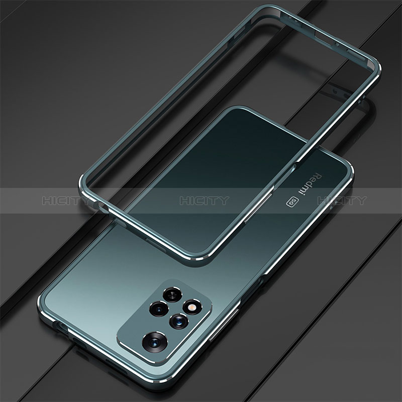 Handyhülle Hülle Luxus Aluminium Metall Rahmen Tasche für Xiaomi Mi 11i 5G (2022)