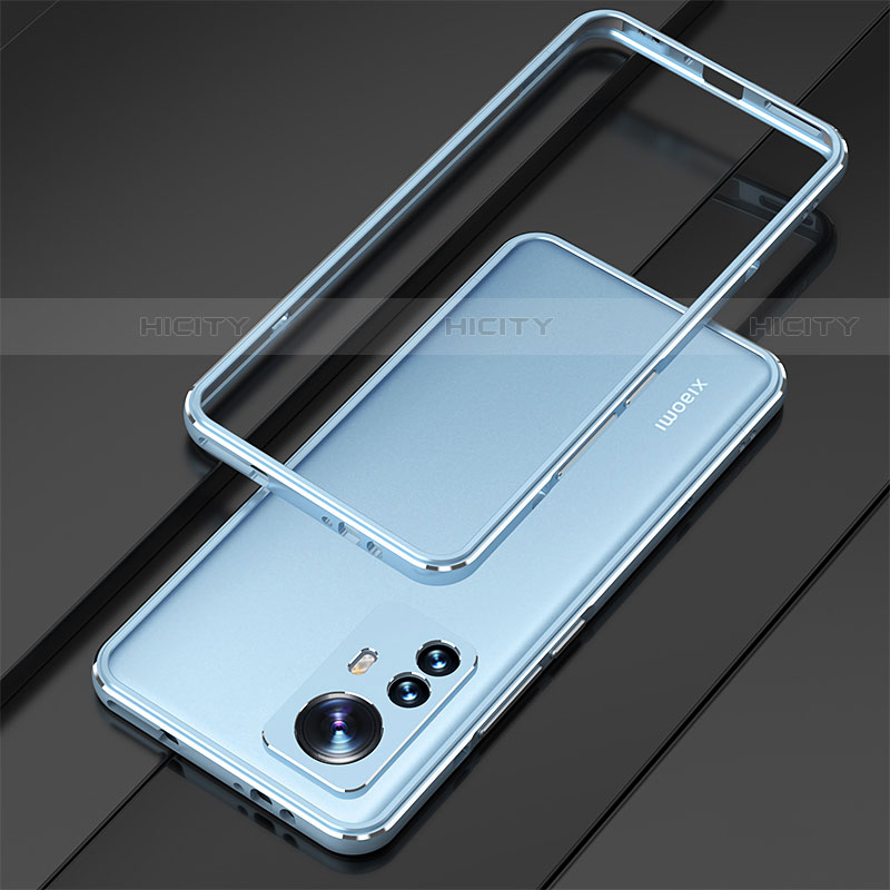 Handyhülle Hülle Luxus Aluminium Metall Rahmen Tasche für Xiaomi Mi 12S Pro 5G groß