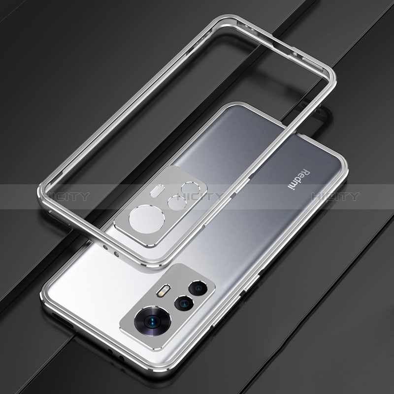 Handyhülle Hülle Luxus Aluminium Metall Rahmen Tasche für Xiaomi Mi 12T 5G groß