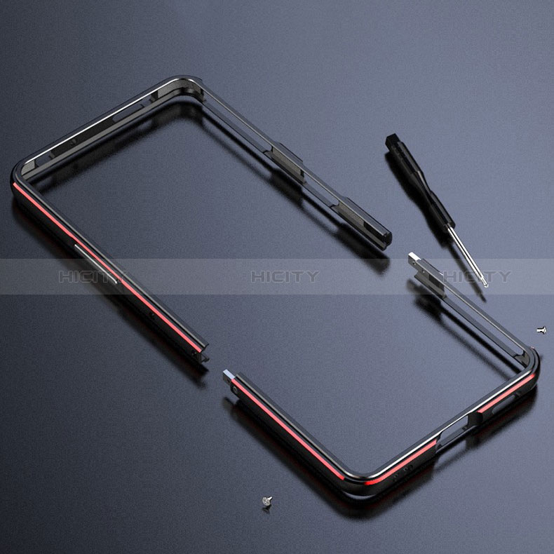 Handyhülle Hülle Luxus Aluminium Metall Rahmen Tasche für Xiaomi Poco F3 GT 5G groß