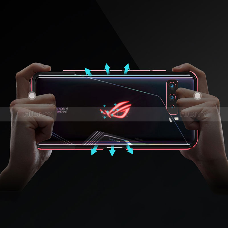 Handyhülle Hülle Luxus Aluminium Metall Rahmen Tasche JZ1 für Asus ROG Phone 3