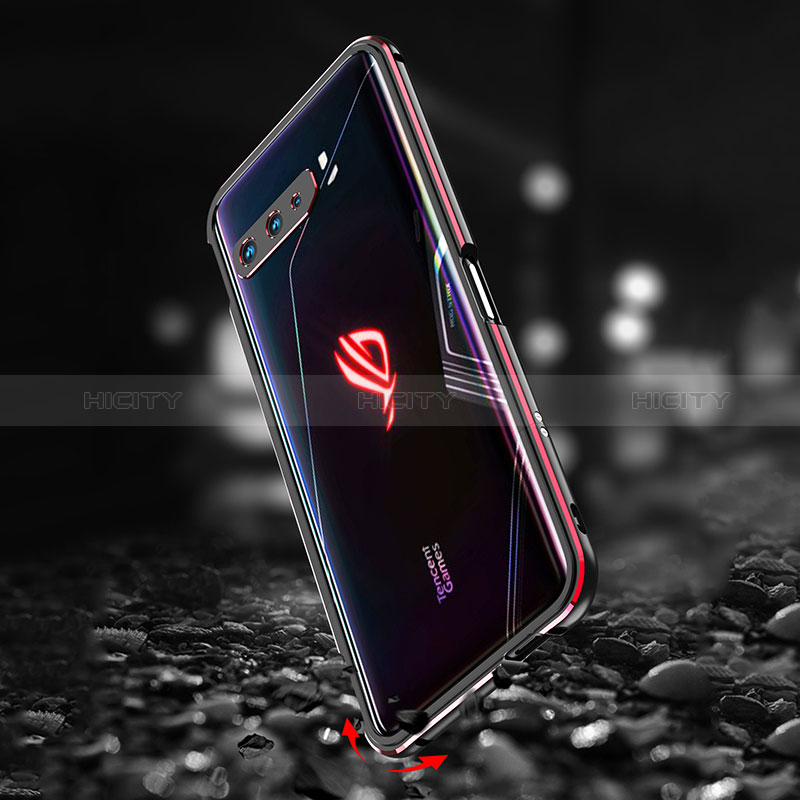 Handyhülle Hülle Luxus Aluminium Metall Rahmen Tasche JZ1 für Asus ROG Phone 3