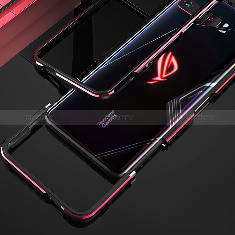 Handyhülle Hülle Luxus Aluminium Metall Rahmen Tasche JZ1 für Asus ROG Phone 3