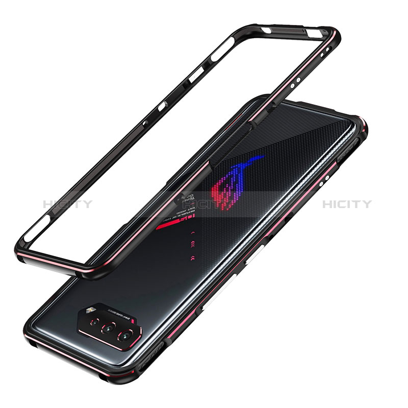 Handyhülle Hülle Luxus Aluminium Metall Rahmen Tasche JZ1 für Asus ROG Phone 5 Pro groß