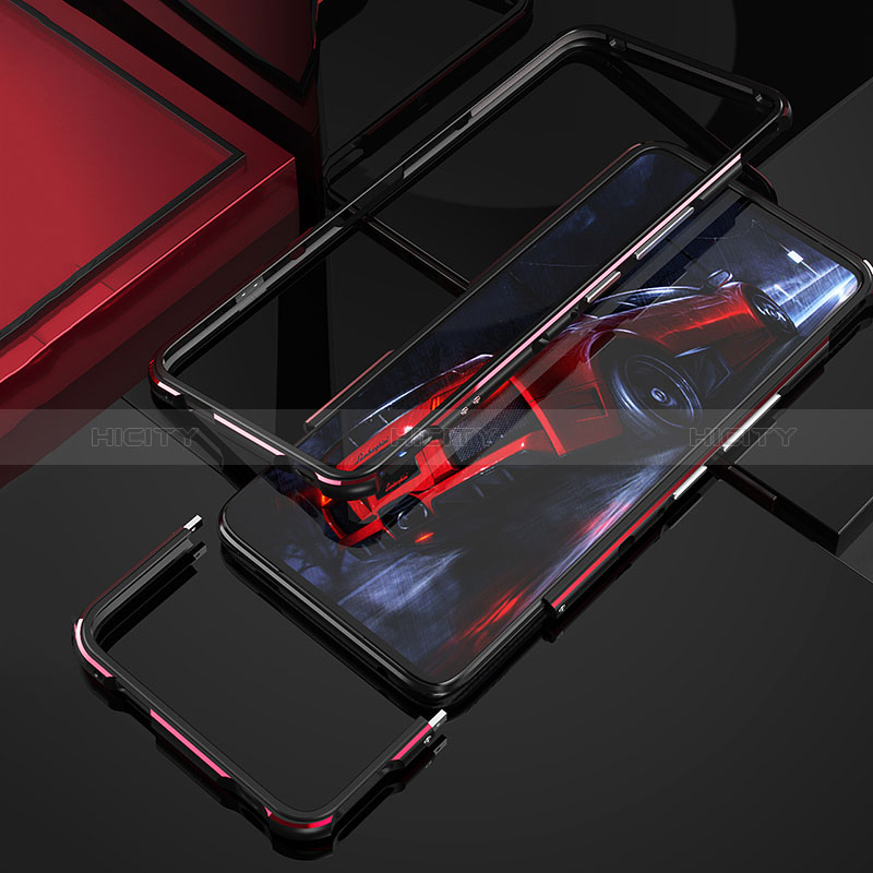 Handyhülle Hülle Luxus Aluminium Metall Rahmen Tasche JZ1 für Asus ROG Phone 5 Ultimate groß