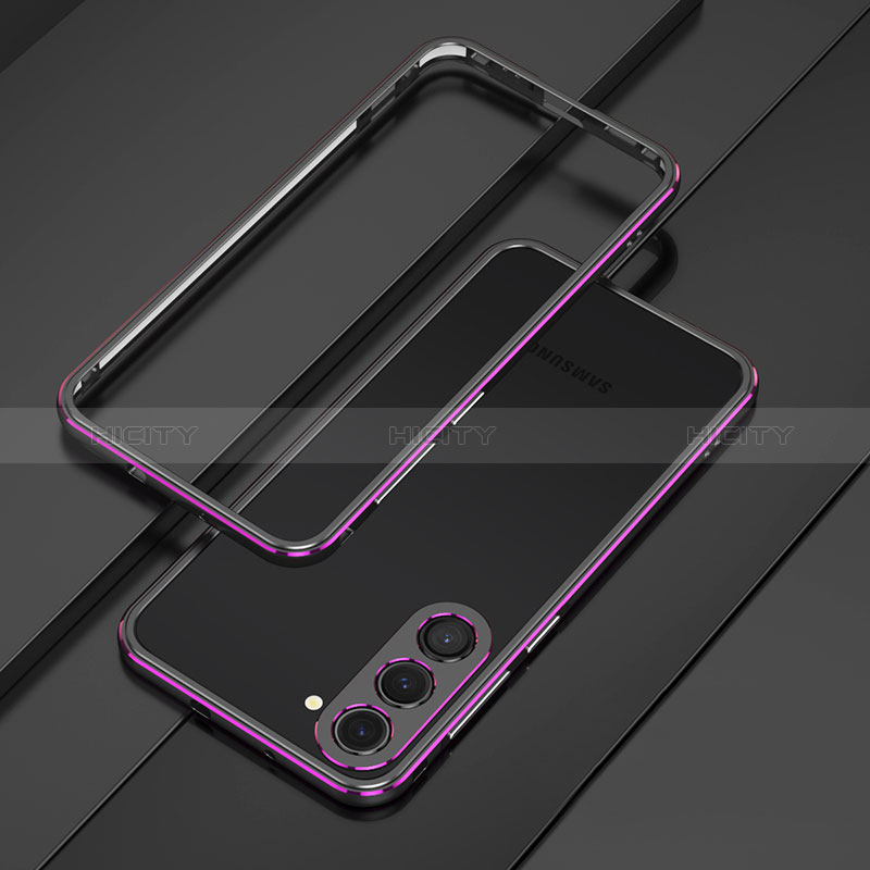 Handyhülle Hülle Luxus Aluminium Metall Rahmen Tasche LK1 für Samsung Galaxy S23 Plus 5G