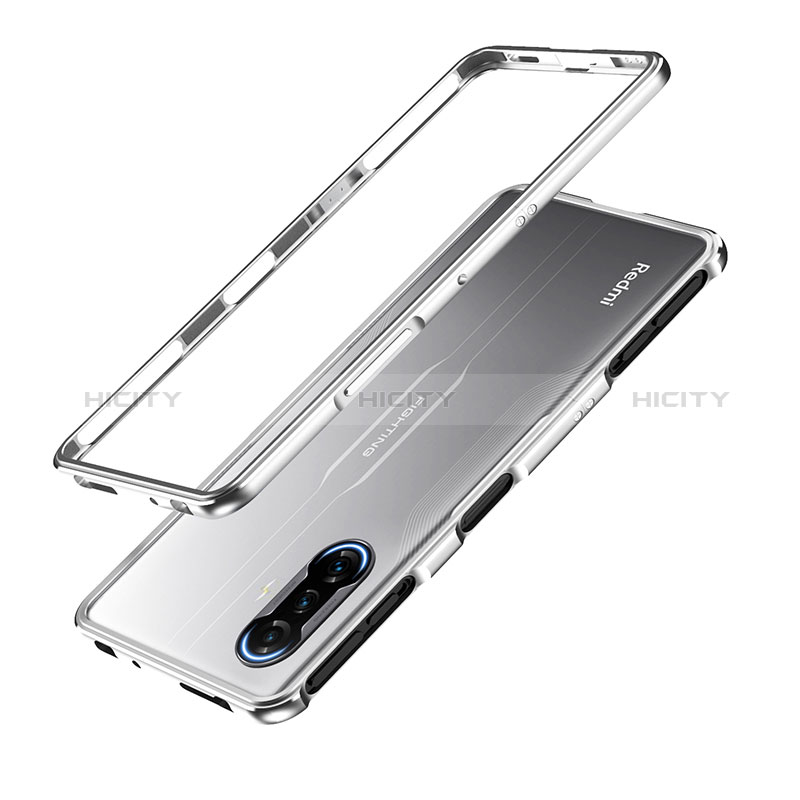 Handyhülle Hülle Luxus Aluminium Metall Rahmen Tasche S01 für Xiaomi Poco F3 GT 5G groß
