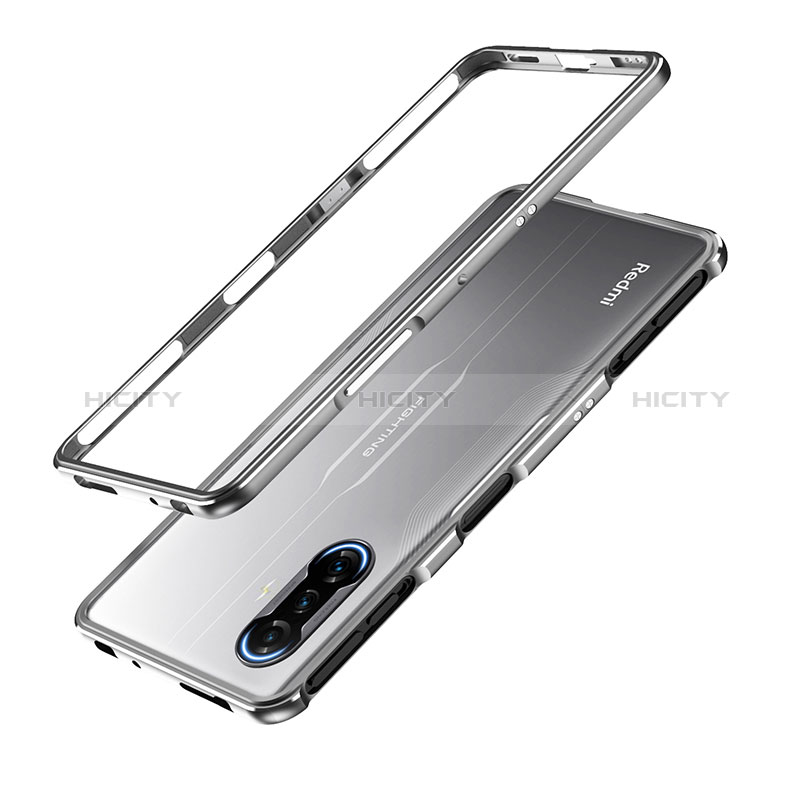 Handyhülle Hülle Luxus Aluminium Metall Rahmen Tasche S01 für Xiaomi Redmi K40 Gaming 5G