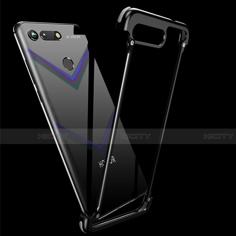 Handyhülle Hülle Luxus Aluminium Metall Rahmen Tasche T01 für Huawei Honor V20