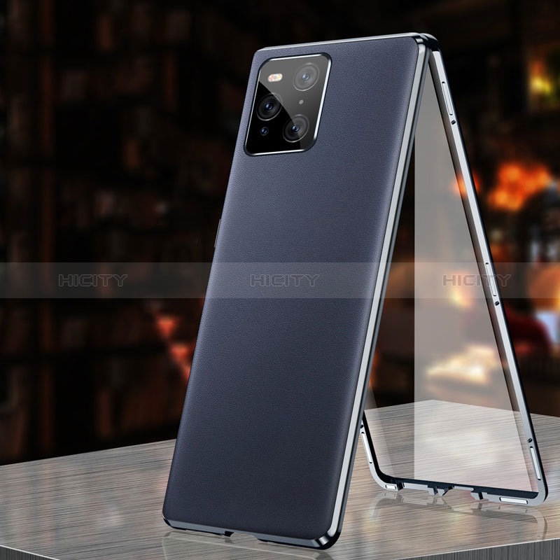 Handyhülle Hülle Luxus Aluminium Metall Tasche 360 Grad Ganzkörper für Oppo Find X3 5G