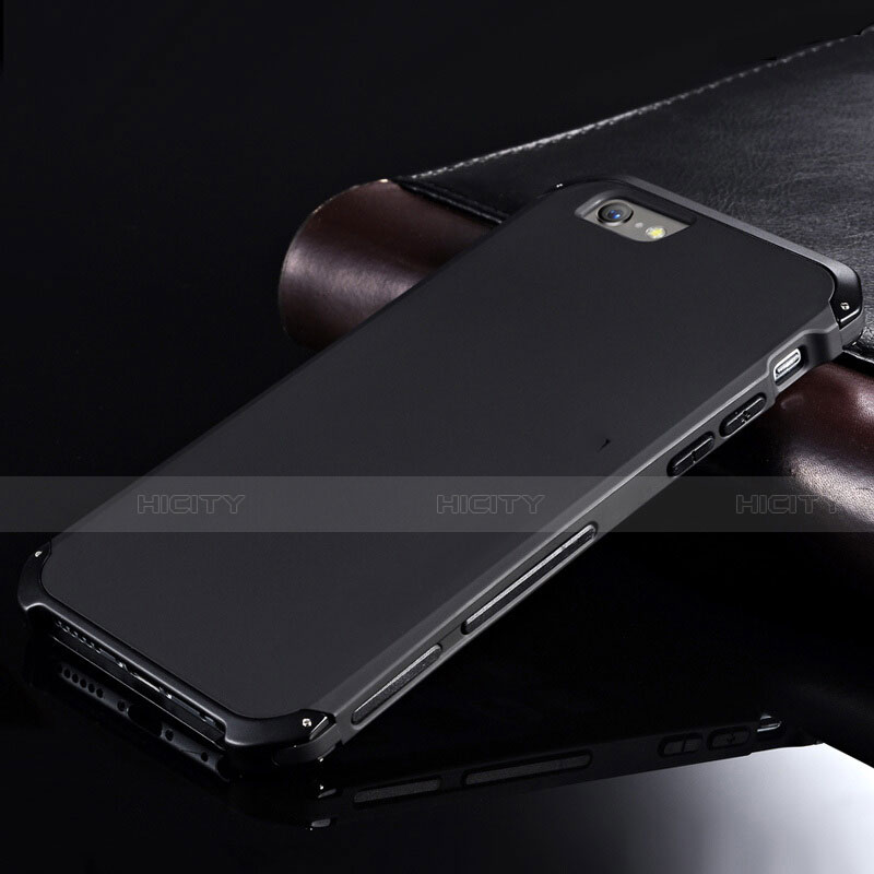 Handyhülle Hülle Luxus Aluminium Metall Tasche für Apple iPhone 6S Plus groß