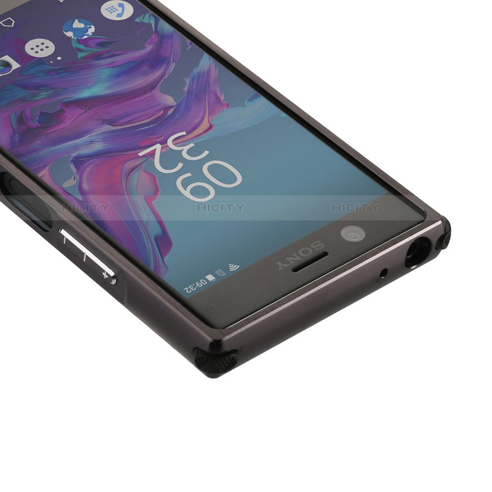 Handyhülle Hülle Luxus Aluminium Metall Tasche für Sony Xperia XZ1 Compact