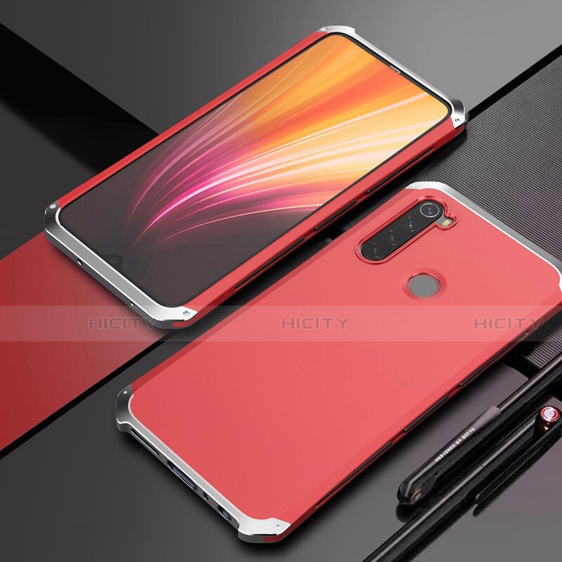 Handyhülle Hülle Luxus Aluminium Metall Tasche für Xiaomi Redmi Note 8 Plusfarbig Plus