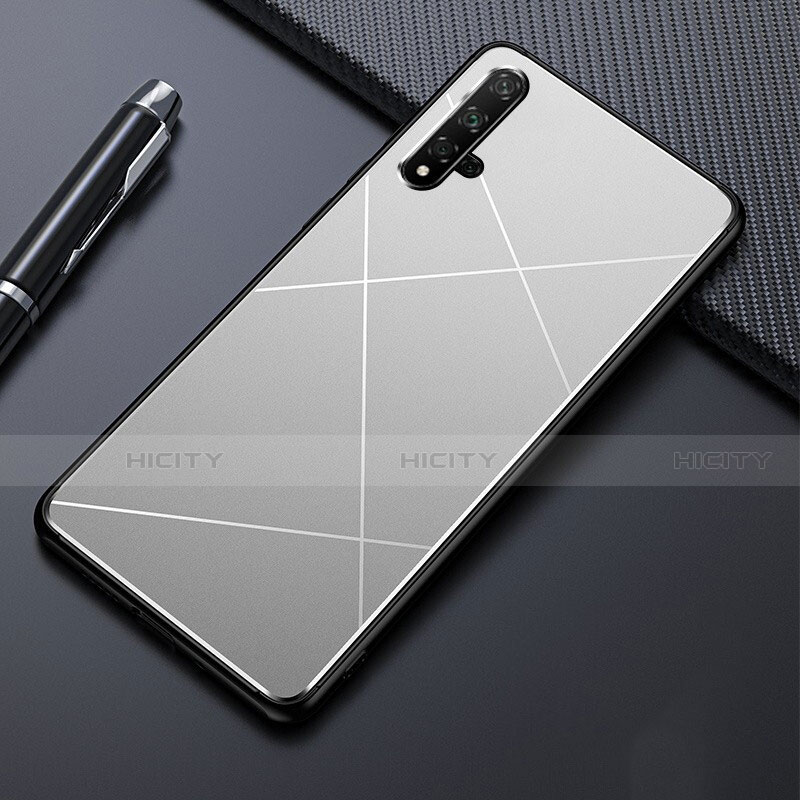 Handyhülle Hülle Luxus Aluminium Metall Tasche M01 für Huawei Nova 5