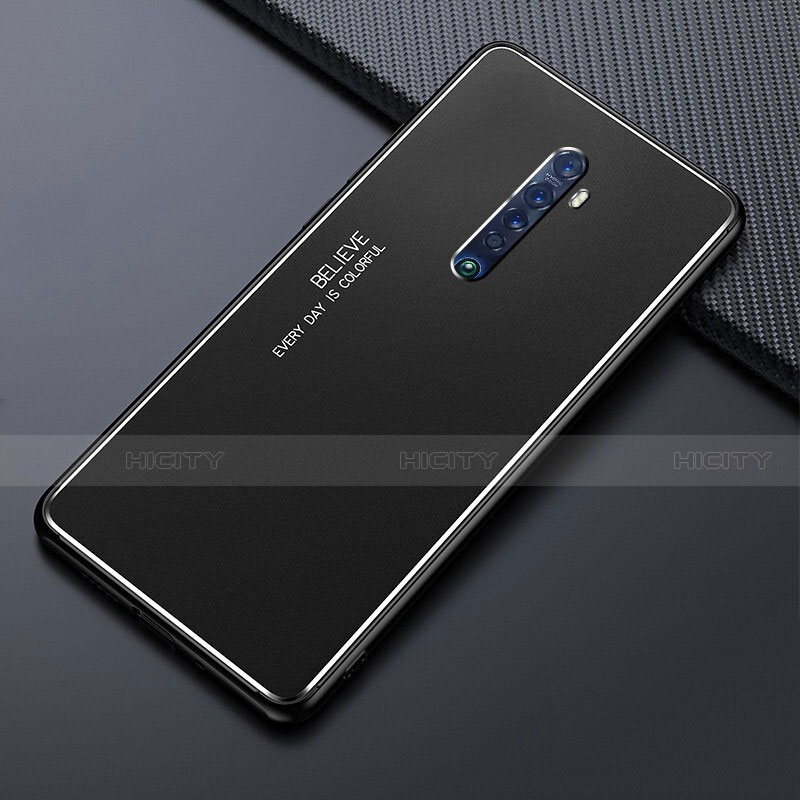 Handyhülle Hülle Luxus Aluminium Metall Tasche M05 für Oppo Reno2 groß