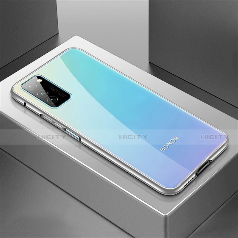 Handyhülle Hülle Luxus Aluminium Metall Tasche T01 für Huawei Honor V30 Pro 5G groß