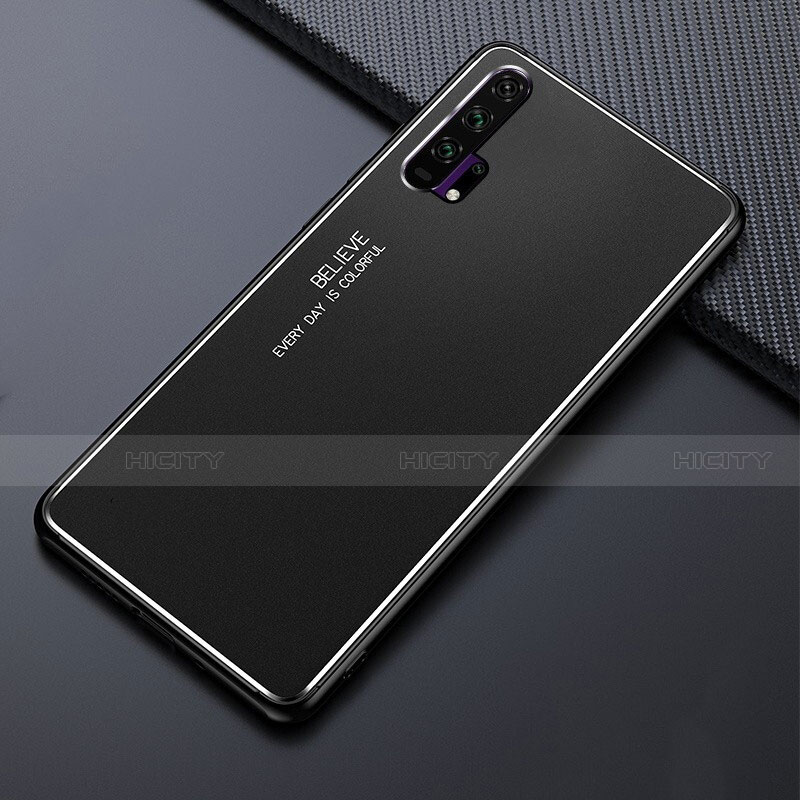 Handyhülle Hülle Luxus Aluminium Metall Tasche T02 für Huawei Honor 20 Pro