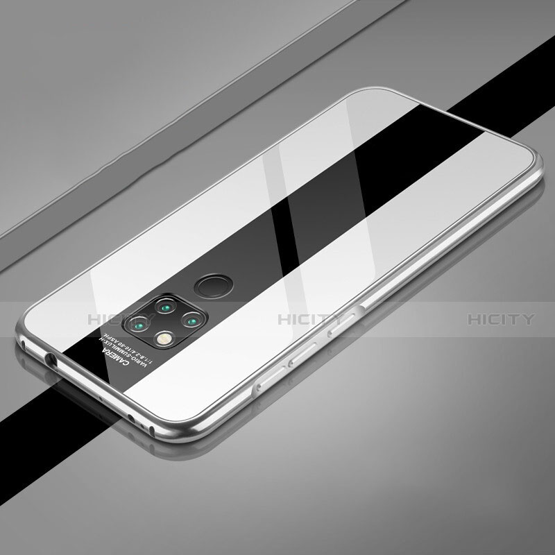 Handyhülle Hülle Luxus Aluminium Metall Tasche T02 für Huawei Mate 20 X 5G