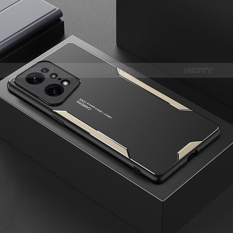 Handyhülle Hülle Luxus Aluminium Metall und Silikon Rahmen Tasche für Oppo Find X5 Pro 5G