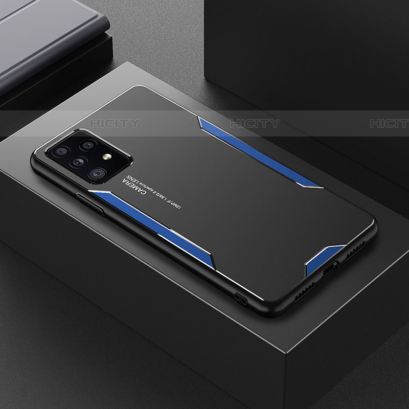 Handyhülle Hülle Luxus Aluminium Metall und Silikon Rahmen Tasche für Samsung Galaxy A52 5G