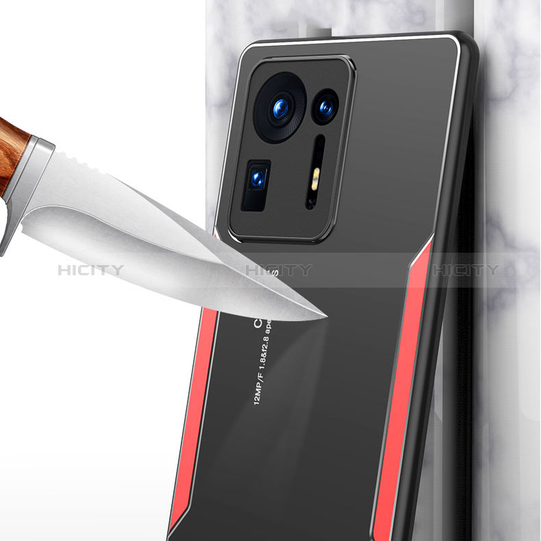Handyhülle Hülle Luxus Aluminium Metall und Silikon Rahmen Tasche für Xiaomi Mi Mix 4 5G
