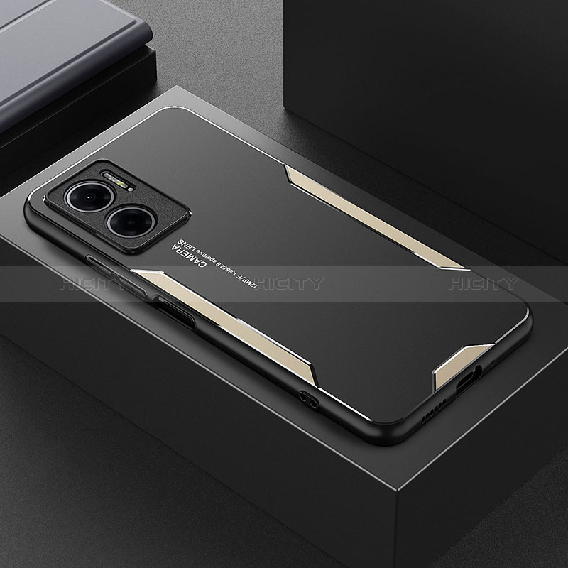 Handyhülle Hülle Luxus Aluminium Metall und Silikon Rahmen Tasche für Xiaomi Redmi 11 Prime 5G
