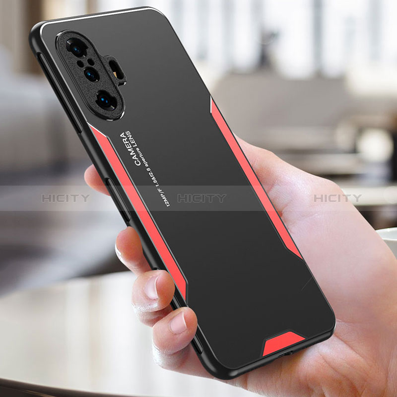 Handyhülle Hülle Luxus Aluminium Metall und Silikon Rahmen Tasche für Xiaomi Redmi K40 Gaming 5G