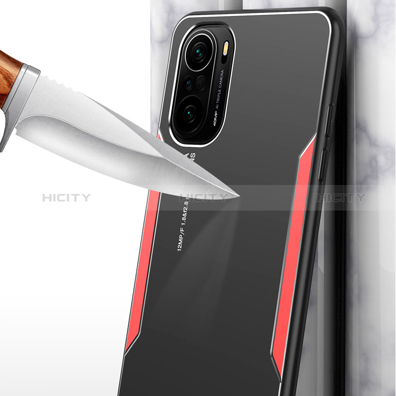 Handyhülle Hülle Luxus Aluminium Metall und Silikon Rahmen Tasche für Xiaomi Redmi K40 Pro 5G