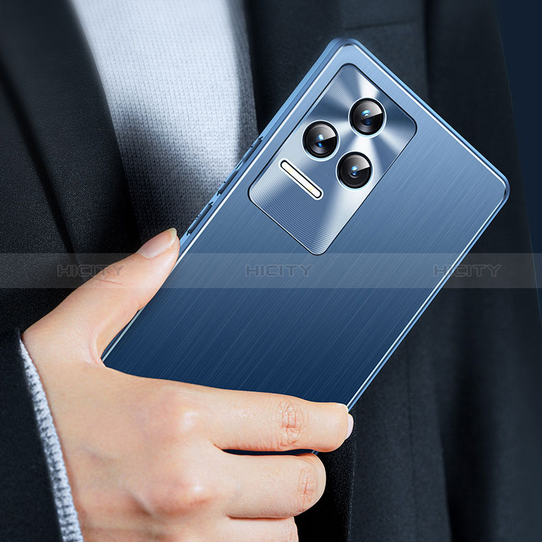 Handyhülle Hülle Luxus Aluminium Metall und Silikon Rahmen Tasche J01 für Xiaomi Redmi K50 Pro 5G groß