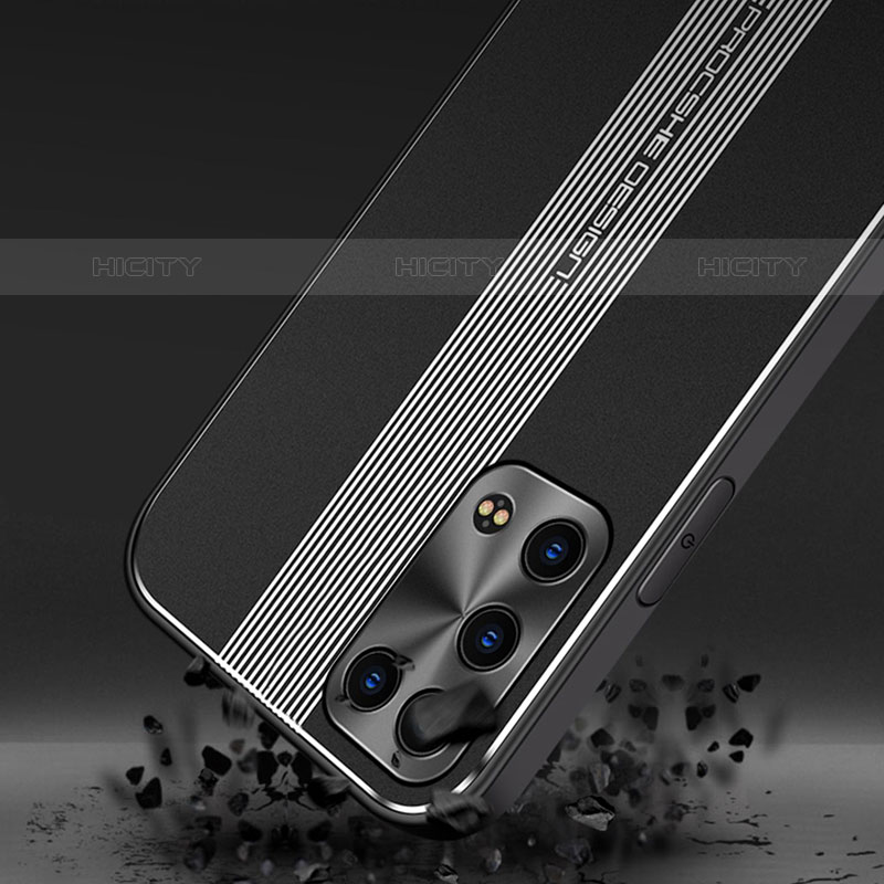 Handyhülle Hülle Luxus Aluminium Metall und Silikon Rahmen Tasche J02 für Oppo Reno6 Pro 5G