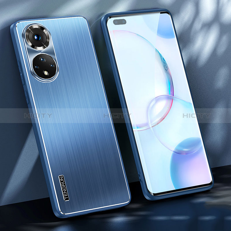 Handyhülle Hülle Luxus Aluminium Metall und Silikon Rahmen Tasche JL1 für Huawei Honor 50 Pro 5G