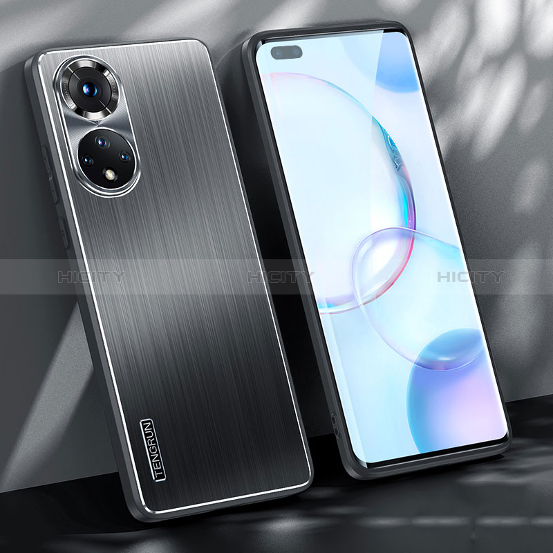 Handyhülle Hülle Luxus Aluminium Metall und Silikon Rahmen Tasche JL1 für Huawei Honor 50 Pro 5G