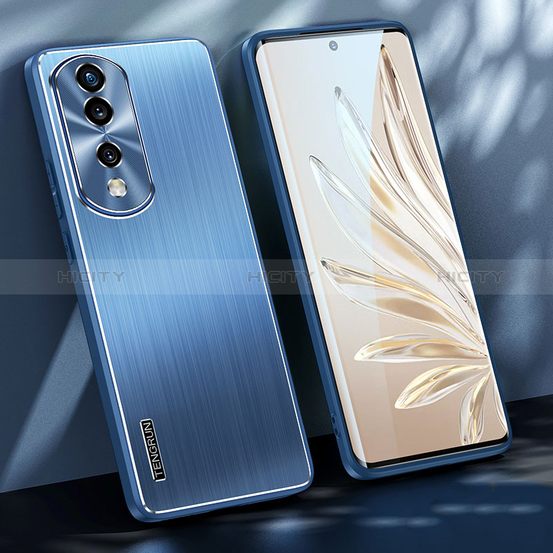 Handyhülle Hülle Luxus Aluminium Metall und Silikon Rahmen Tasche JL1 für Huawei Honor 70 Pro+ Plus 5G