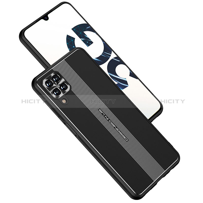 Handyhülle Hülle Luxus Aluminium Metall und Silikon Rahmen Tasche JL1 für Samsung Galaxy F12