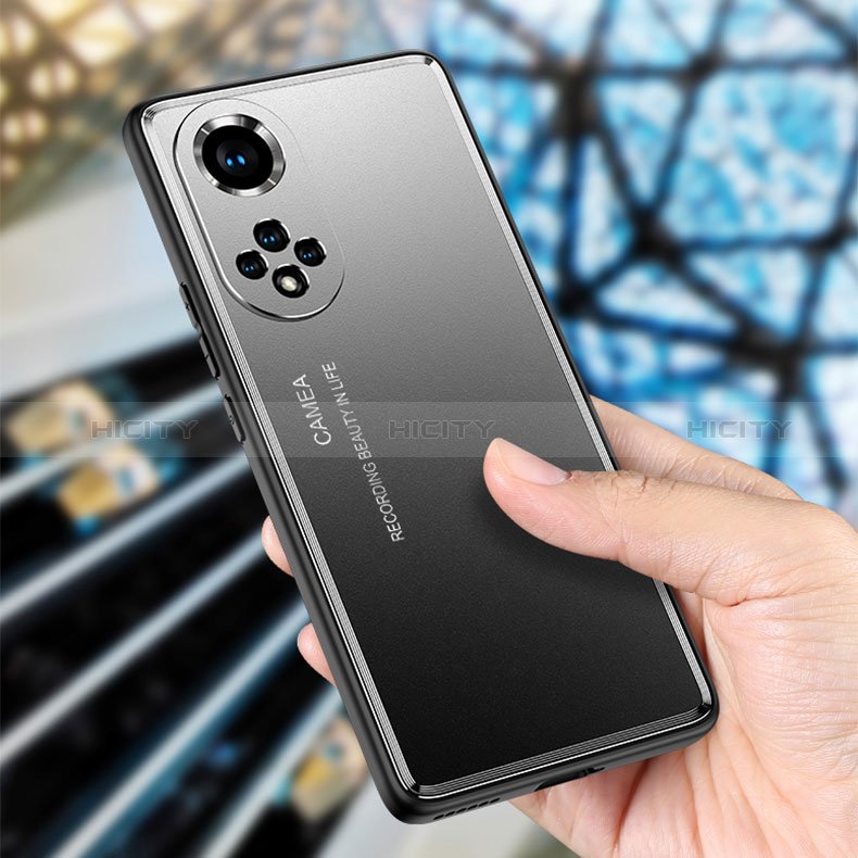 Handyhülle Hülle Luxus Aluminium Metall und Silikon Rahmen Tasche JL2 für Huawei Honor 50 Pro 5G