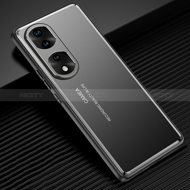 Handyhülle Hülle Luxus Aluminium Metall und Silikon Rahmen Tasche JL2 für Huawei Honor 70 Pro 5G