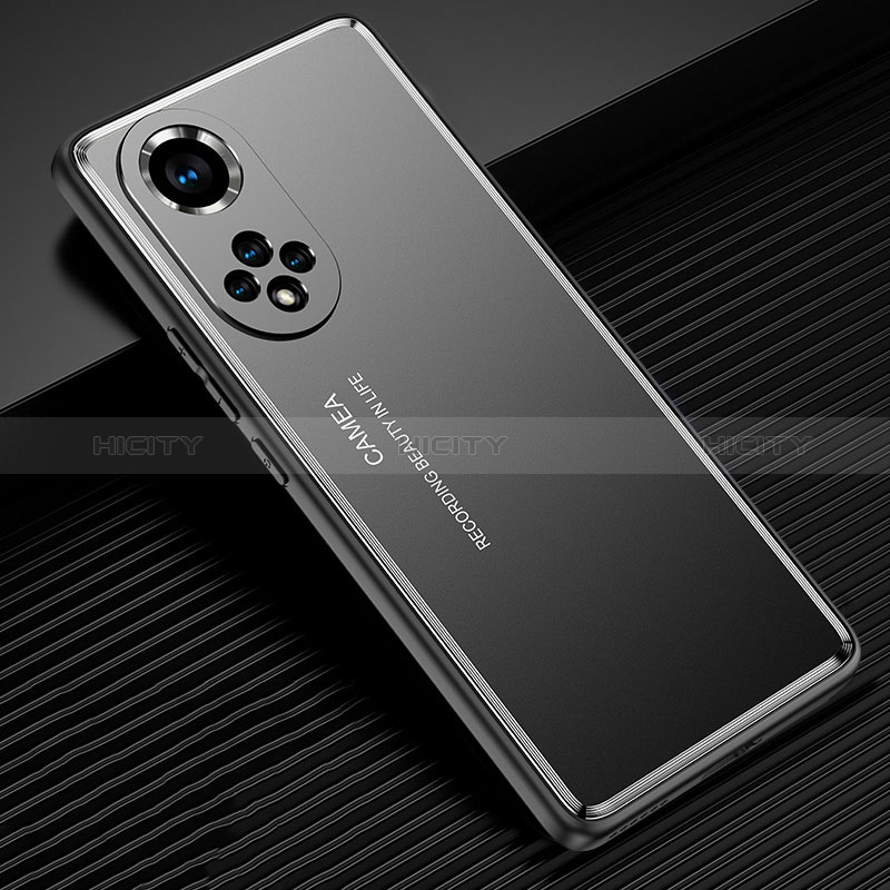 Handyhülle Hülle Luxus Aluminium Metall und Silikon Rahmen Tasche JL2 für Huawei Nova 9 groß