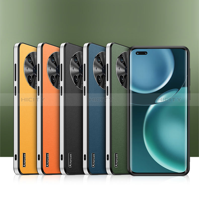 Handyhülle Hülle Luxus Leder Schutzhülle AT1 für Huawei Honor Magic4 Pro 5G