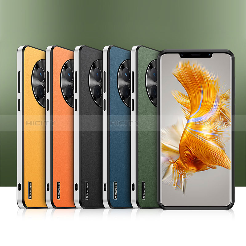 Handyhülle Hülle Luxus Leder Schutzhülle AT1 für Huawei Mate 50 Pro