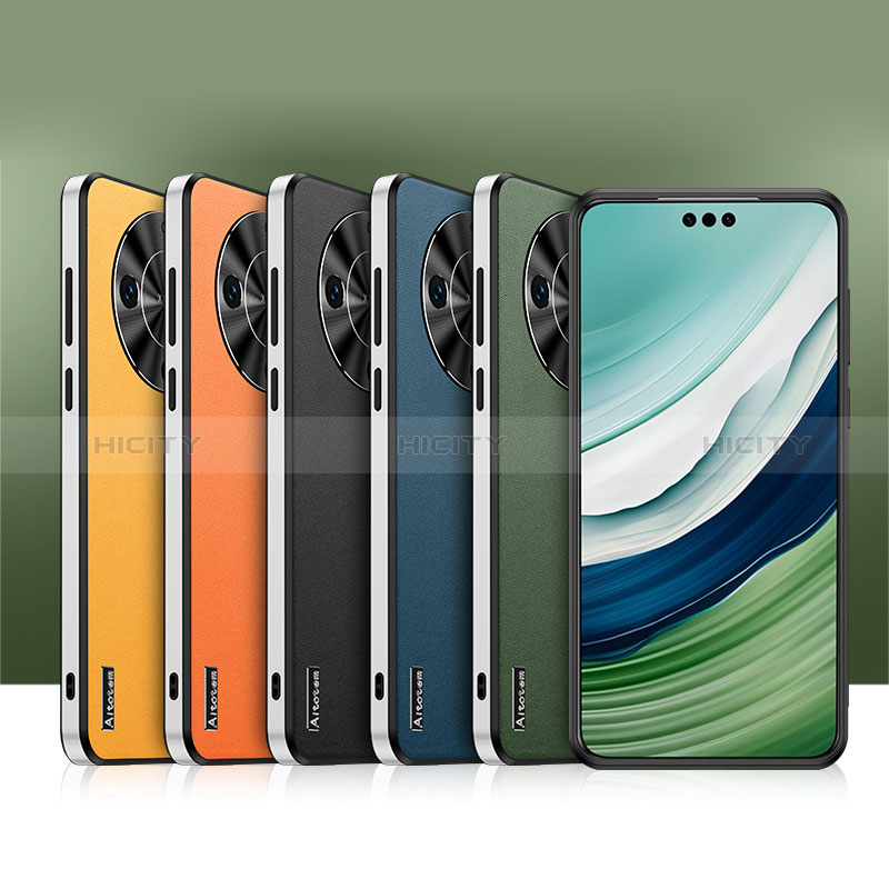 Handyhülle Hülle Luxus Leder Schutzhülle AT1 für Huawei Mate 60 groß