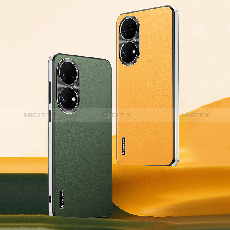 Handyhülle Hülle Luxus Leder Schutzhülle AT1 für Huawei P50