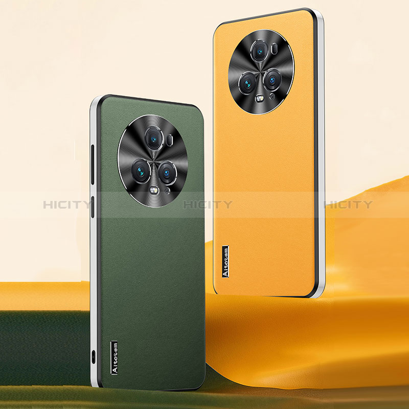 Handyhülle Hülle Luxus Leder Schutzhülle AT2 für Huawei Honor Magic5 Pro 5G groß