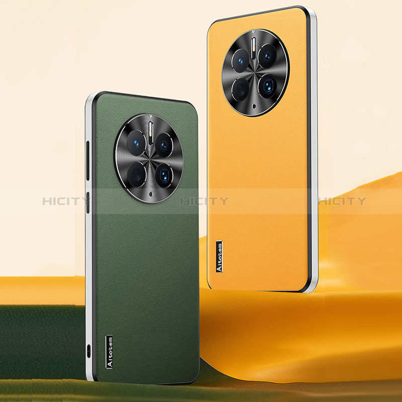 Handyhülle Hülle Luxus Leder Schutzhülle AT2 für Huawei Mate 50 Pro groß