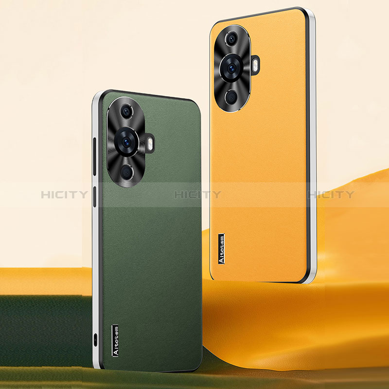 Handyhülle Hülle Luxus Leder Schutzhülle AT2 für Huawei Nova 11 Pro groß