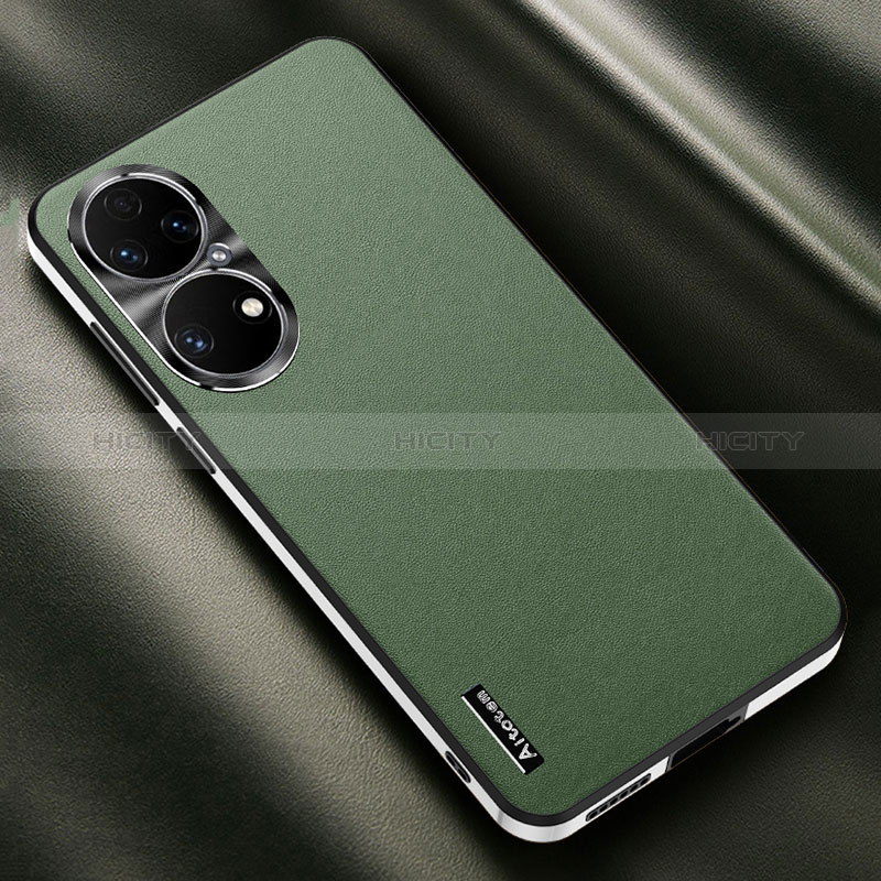 Handyhülle Hülle Luxus Leder Schutzhülle AT2 für Huawei P50 Pro