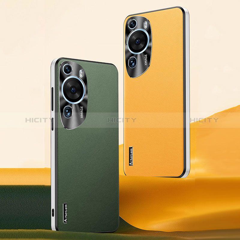 Handyhülle Hülle Luxus Leder Schutzhülle AT2 für Huawei P60 Art groß