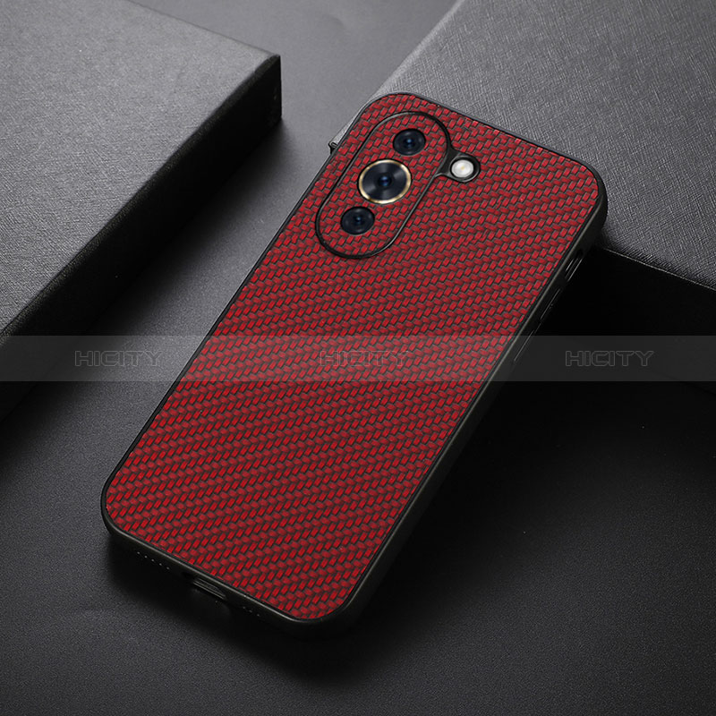 Handyhülle Hülle Luxus Leder Schutzhülle B01H für Huawei Nova 10 Rot Plus