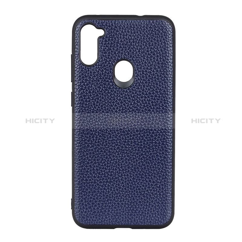 Handyhülle Hülle Luxus Leder Schutzhülle B01H für Samsung Galaxy M11 Blau Plus