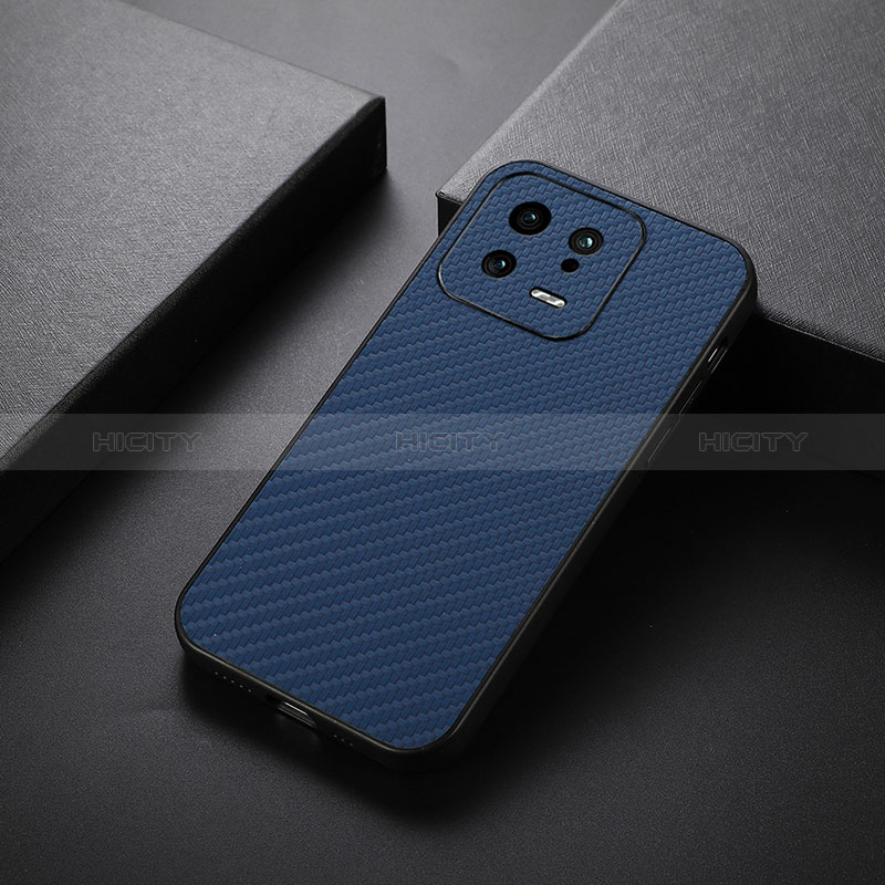 Handyhülle Hülle Luxus Leder Schutzhülle B01H für Xiaomi Mi 13 5G Blau